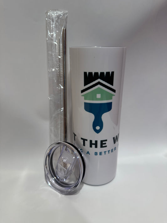 20oz Paint The World Tumbler Cup!!